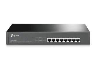 Switch TP-Link Gigabit Ethernet SG1008MP, 8 Puertos PoE+ 10/100/1000Mbps, 16 Gbit/s, 4000 Entradas - No Administrable 