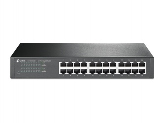 Switch TP-Link Gigabit Ethernet TL-SG1024D, 24 Puertos 10/100/1000Mbps, 48 Gbit/s, 8000 Entradas – No Administrable 