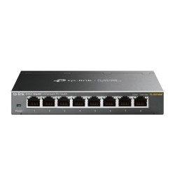 Switch TP-LINK Gigabit Ethernet TL-SG108E, 8 Puertos 10/100/1000Mbps, 16 Gbit/s, 8000 Entradas - No Administrable 