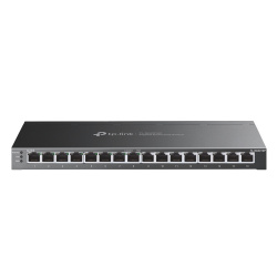 ﻿Switch TP-Link Gigabit Ethernet TL-SG2016P, 16 Puertos 10/100/1000 Mbps, 16 Gbit/s, 8000 Entradas - Administrable 