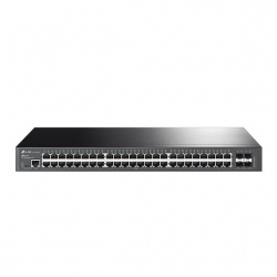 Switch TP-Link Gigabit Ethernet TL-SG3452X, 48 Puertos L2+ 10/100/1000Mbps + 4 10GE SFP+, 176 Gbit/s, 16.000 Entradas - Administrable 