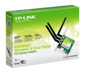 TP-Link Tarjeta PCI Express TL-WDN4800, Inalámbrico, con Antena 2dBi 