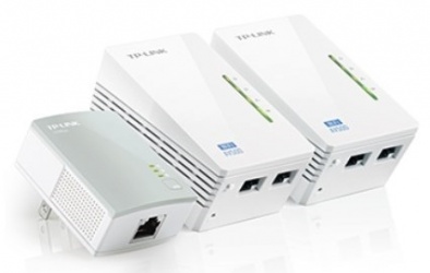 TP-LINK Extensor de Señal WiFi Inalámbrico 300 Mbit/s, Edición Powerline AV500 