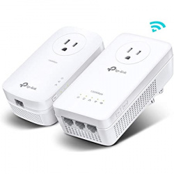 TP-Link Kit de Adaptadores Powerline AV1300 Wi-Fi AC, 3x RJ-45, 1300Mbps, Blanco, 2 Piezas 