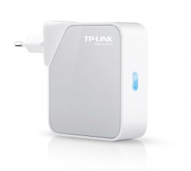 TP-LINK Punto de Acceso WiFi de Bolsillo / Router / Adaptador de TV / Repetidor TL-WR710N, 2x RJ-45 