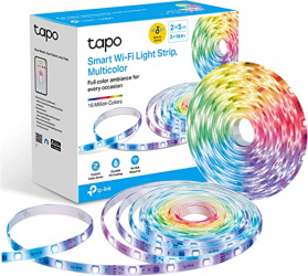 TP-Link Tira de Luces LED Inteligente RGB Tapo L920-10, Wi-Fi, 2 x 5 Metros, Compatible con Alexa/Google 