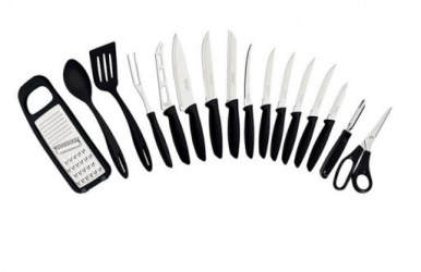 Tramontina Juego de Cuchillos 23498-071, 16 Piezas  