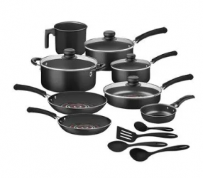 Tramontina Batería de Cocina Neocook, Aluminio, Antiadherente, 16 Piezas 