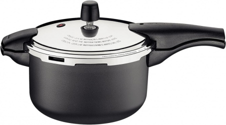 Tramontina Olla de Presión 20589/624, Antiadherente, 3 Litros, Acero Inoxidable 