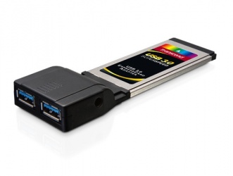 Transcend Express Card con 2 Puertos USB 3.0 