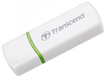 Transcend Lector de Tarjetas RDP5, USB 2.0, Blanco 