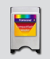 Transcend Adaptador PCMCIA ATA para Tarjeta CF 