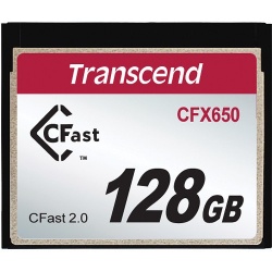 Memoria Flash Transcend CFX650, 128GB CFast 2.0 MLC 