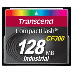 Memoria Flash Transcend CF300, 128MB, CompactFlash SLC 