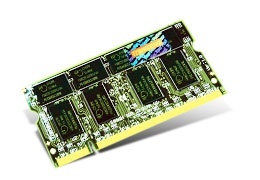 Memoria RAM Transcend TS128MSD64V3A DDR, 333MHz, 1GB, Non-ECC, CL2.5, SO-DIMM 