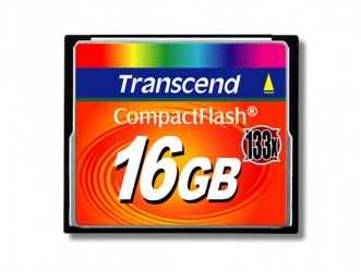 Memoria Flash Transcend, 16GB CompactFlash MLC 