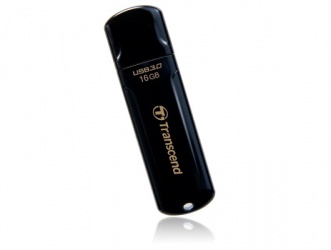 Memoria USB Transcend JetFlash 700, 16GB, USB 3.0, Negro 
