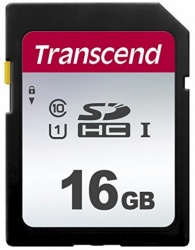 Memoria Flash Transcend 300S, 16GB SDHC NAND Clase 10 
