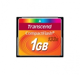 Memoria Flash Transcend, 1GB CompactFlash MLC 