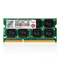 Memoria RAM Transcend DDR3, 1600GHz, 8GB, CL11, Non-ECC, SO-DIMM 