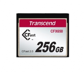 Memoria Flash Transcend CFX650, 256GB CFast 2.0 MLC 