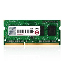 Memoria RAM Transcend TS256MSK64W6N-I DDR3, 1600MHz, 2GB, CL11, SO-DIMM 