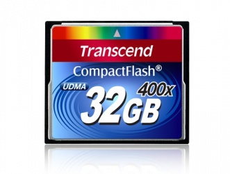 Memoria Flash Transcend 400x , 32GB CompactFlash 