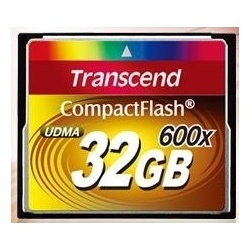 Memoria Flash Transcend, 32GB 600x CompactFlash Card 