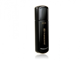 Memoria USB Transcend JetFlash 350, 32GB, USB 2.0, Negro 