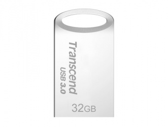 Memoria USB Transcend JetFlash 710, 32GB, USB 3.2, Plata 