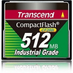 Memoria Flash Transcend CF2001 Industrial Grade, 512MB CompactFlash 