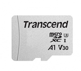 Memoria Flash Transcend 300S, 64GB MicroSDHC NAND Clase 10, con Adaptador 