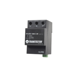 Transtector Supresor de Picos en Montaje DIN-RAIL, Entrada 1000V, Negro 
