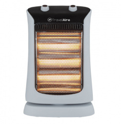 Travel Calefactor TAE507, 1200W, Negro/Blanco 