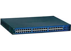 Switch Trendnet Ethernet TEG-448WS, 10/100/1000Mbps, 96bit/s, 48 Puertos, 8000 Entradas - Administrable 