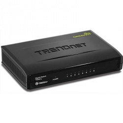 Switch Trendnet Gigabit Ethernet GreenNet TEG-S81g, 10/100/1000Mbps, 16Gbit/s, 8 Puertos, 8000 Entradas - No Administrable 