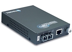 Trendnet Convertidor de Red TFC-1000S20, 20Km, 2000 Mbit/s, 1000Base-TX, SC Monomodo 