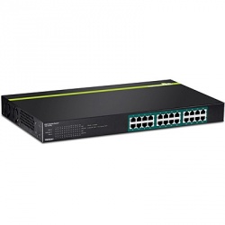 Switch Trendnet Gigabit Ethernet TPE-TG240G, 24 Puertos 10/100/1000Mbps, 48Gbit/s, 8000 Entradas - No Administrable 