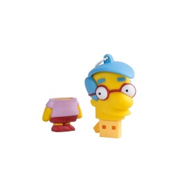 Memoria USB Tribe, 8GB, USB 2.0, Diseño Milhouse Los Simpsons 