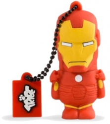 Memoria USB Tribe FD016504, 16GB, USB 2.0, Marvel Iron Man 