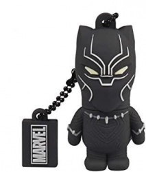 Memoria USB Tribe FD016706, 32GB, USB 2.0, Lectura 20MB/s, Escritura 6MB/s, Marvel Black Panther 