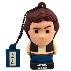 Memoria USB Tribe FD030721, 32GB, USB 2.0, Star Wars Han Solo 