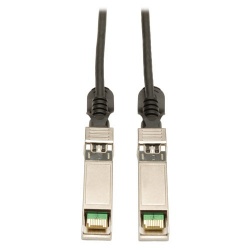 Tripp Lite Cable de Cobre Twinax Pasivo SFP+ Macho - SFP+ Macho, 6 Metros, Negro 