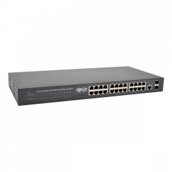 Switch Trip Lite Gigabit Ethernet NGS24C2, 24 Puertos 10/100/1000Mbps + 2 Puertos SFP, 52Gbit/s - Administrable 