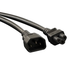 Tripp Lite Cable de Poder C14 Macho - C5 Hembra, 1.83 Metros 
