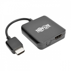 Tripp Lite by Eaton Adaptador HDMI Macho - Tosslink Macho/3.5mm Hembra/USB B Hembra, 15cm, Negro 