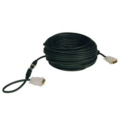 Tripp Lite by Eaton Cable Easy Pull DVI-D Macho - DVI-D Macho, 30.5 Metros, Negro 