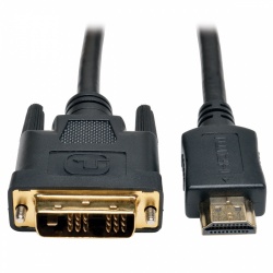 Tripp Lite by Eaton Cable HDMI 1.3 Macho - DVI-D Macho, 1080p, 60Hz, 91cm, Negro 