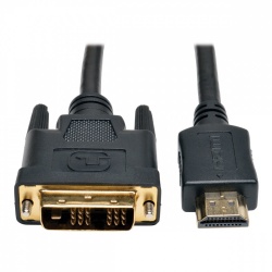 Tripp Lite Cable HDMI Macho - DVI-D Macho, 6.1 Metros, Negro 