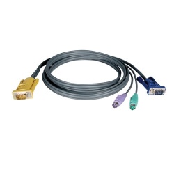 Tripp Lite by Eaton Kit Cable para Multiplexor KVM PS/2 (3 en 1), 4.57 Metros 